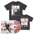 Violent Nature LP (Pray Vinyl) + T-Shirt Bundle Hoodie, Sweatshirt | CoreVibeTees.com (Image 1)