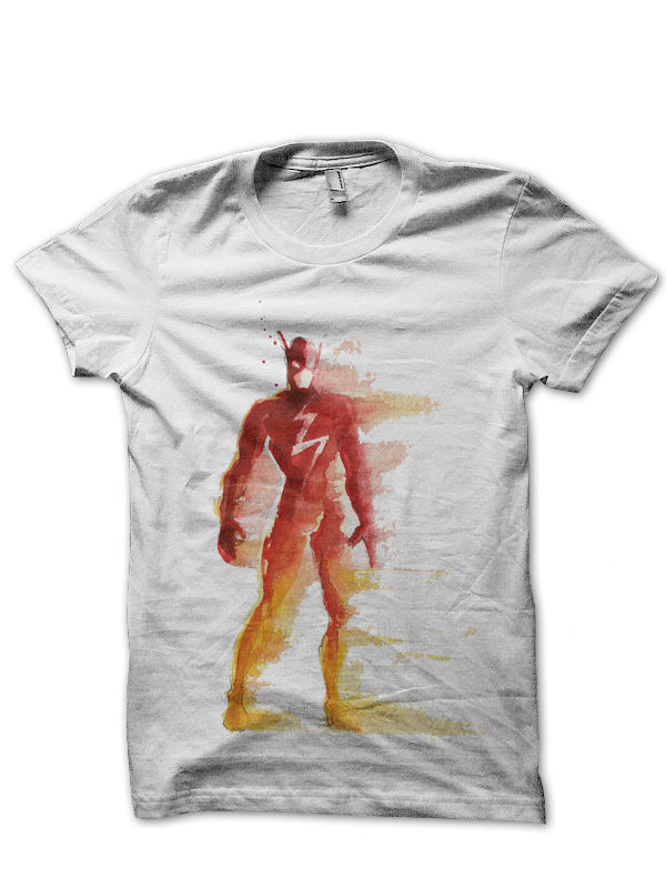 Flash White Tee Hoodie, Sweatshirt | CoreVibeTees.com