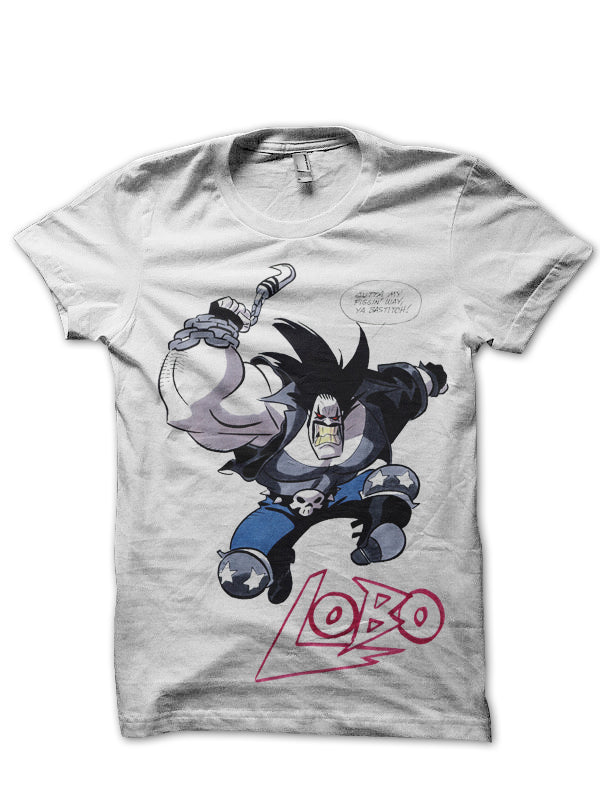 Lobo White Tee Hoodie, Sweatshirt | CoreVibeTees.com