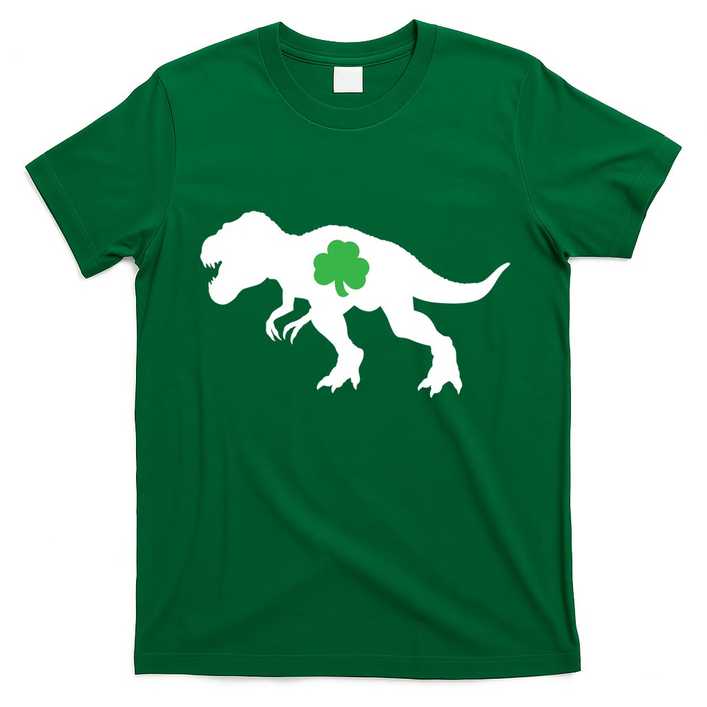 Irish Clover T-Rex T-Shirt Hoodie, Sweatshirt | CoreVibeTees.com
