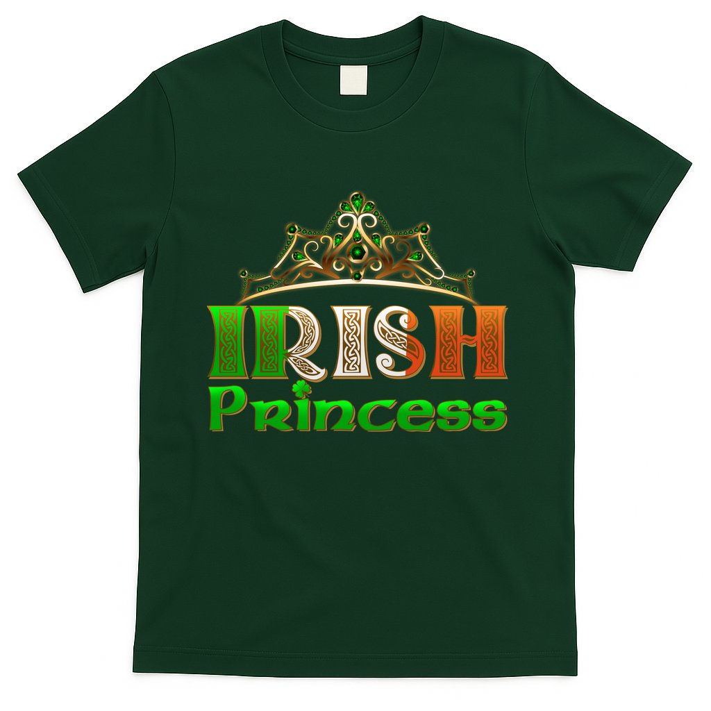 Irish Princess Crown St. Patrick's Day T-Shirt Hoodie, Sweatshirt | CoreVibeTees.com