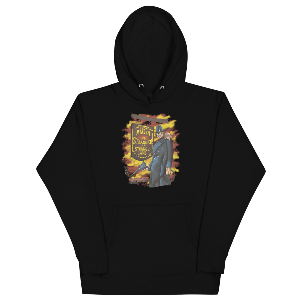 Iron Maiden Strange Land Texas 1987 Vintage Tour Hoodie T-Shirts, Sweatshirt | CoreVibeTees.com (Image 2)