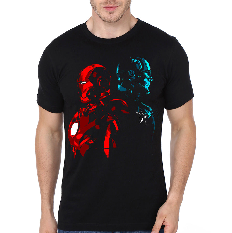 Iron vs Captain Black T-Shirt Hoodie, Sweatshirt | CoreVibeTees.com