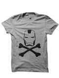 Danger Skull Grey Tee Hoodie, Sweatshirt | CoreVibeTees.com