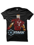 Iron Stark Black Tee Hoodie, Sweatshirt | CoreVibeTees.com