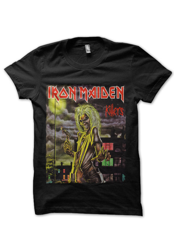 Iron Maiden Black Tee Style003 Hoodie, Sweatshirt | CoreVibeTees.com