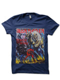 Iron Maiden Navy Blue Tee Style001 Hoodie, Sweatshirt | CoreVibeTees.com
