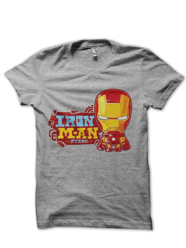 Ironman Grey Tee Hoodie, Sweatshirt | CoreVibeTees.com