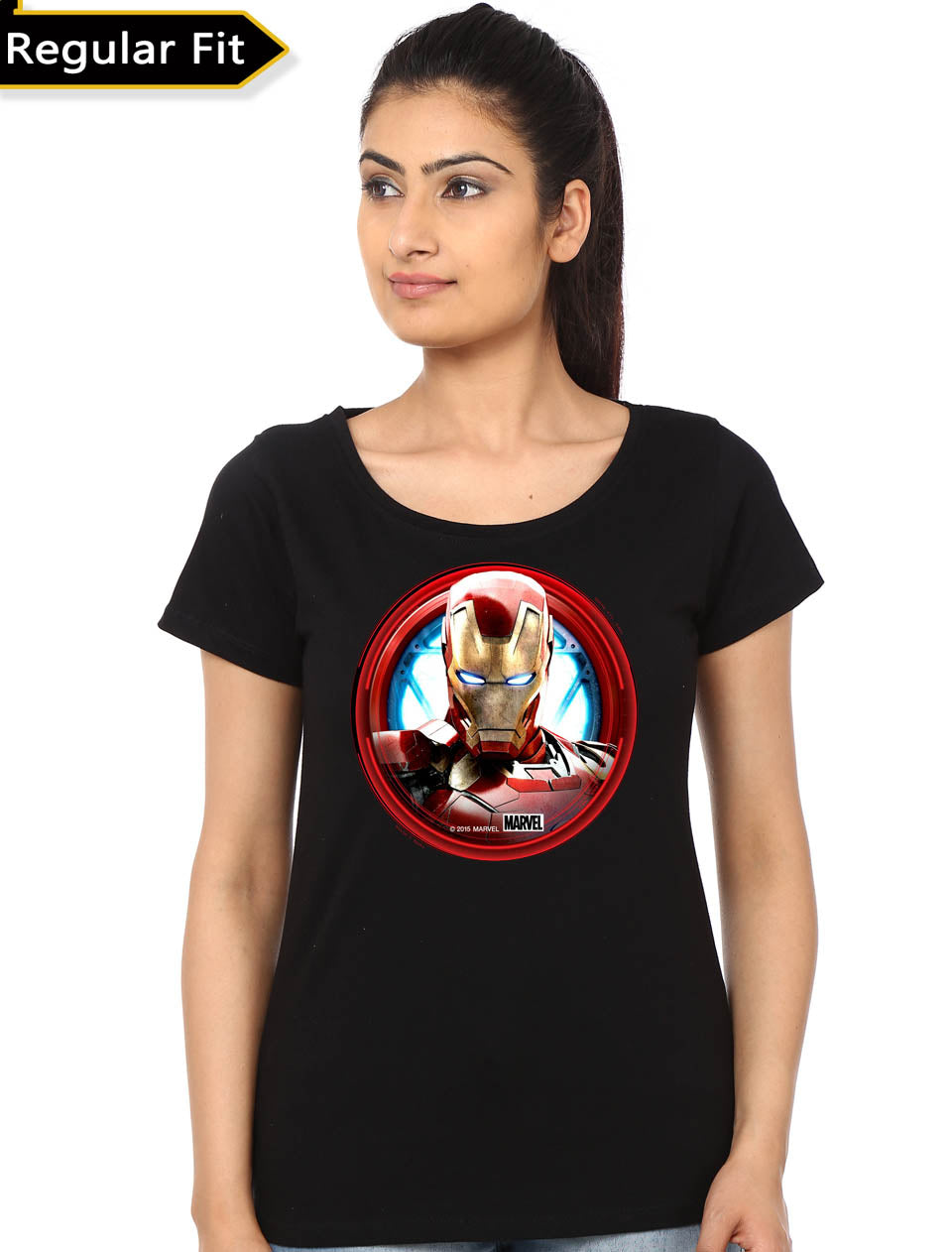 Ironman Arc Girlâ€™s Black T-Shirt Hoodie, Sweatshirt | CoreVibeTees.com