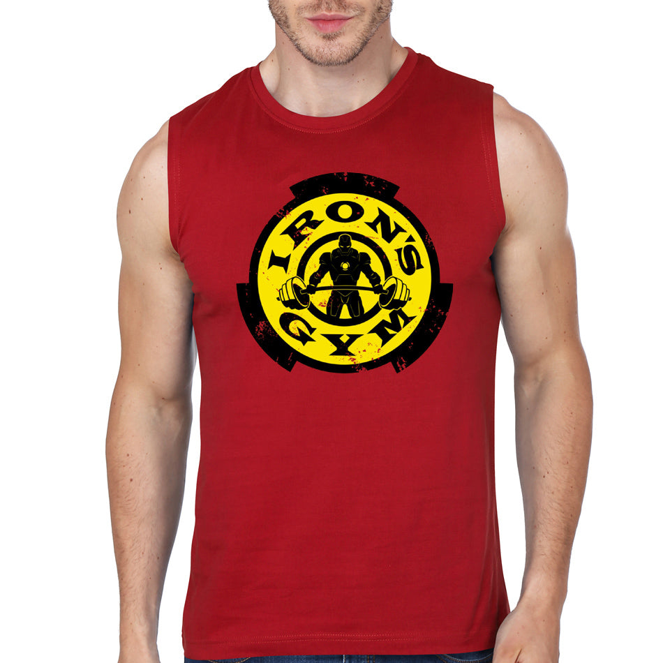 Ironman Gym Red Vest T-Shirts, Hoodie, Sweatshirt | CoreVibeTees.com