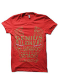 Genius Red T-Shirt Hoodie, Sweatshirt | CoreVibeTees.com