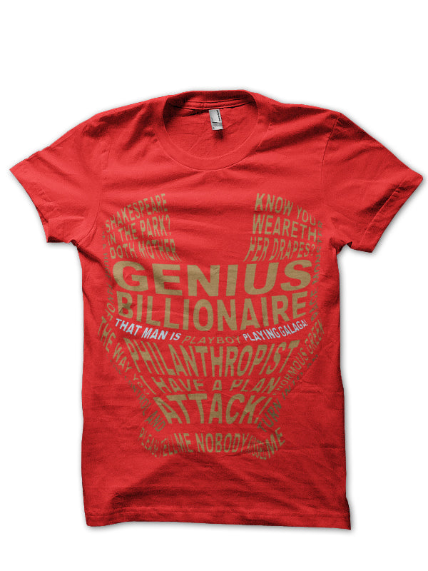 Genius Red T-Shirt Hoodie, Sweatshirt | CoreVibeTees.com