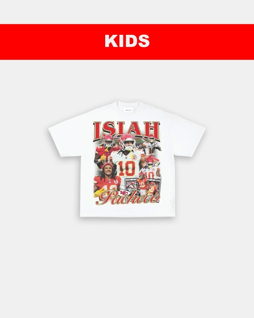 ISIAH PACHECO - KIDS TEE Hoodie, Sweatshirt | CoreVibeTees.com (Image 2)