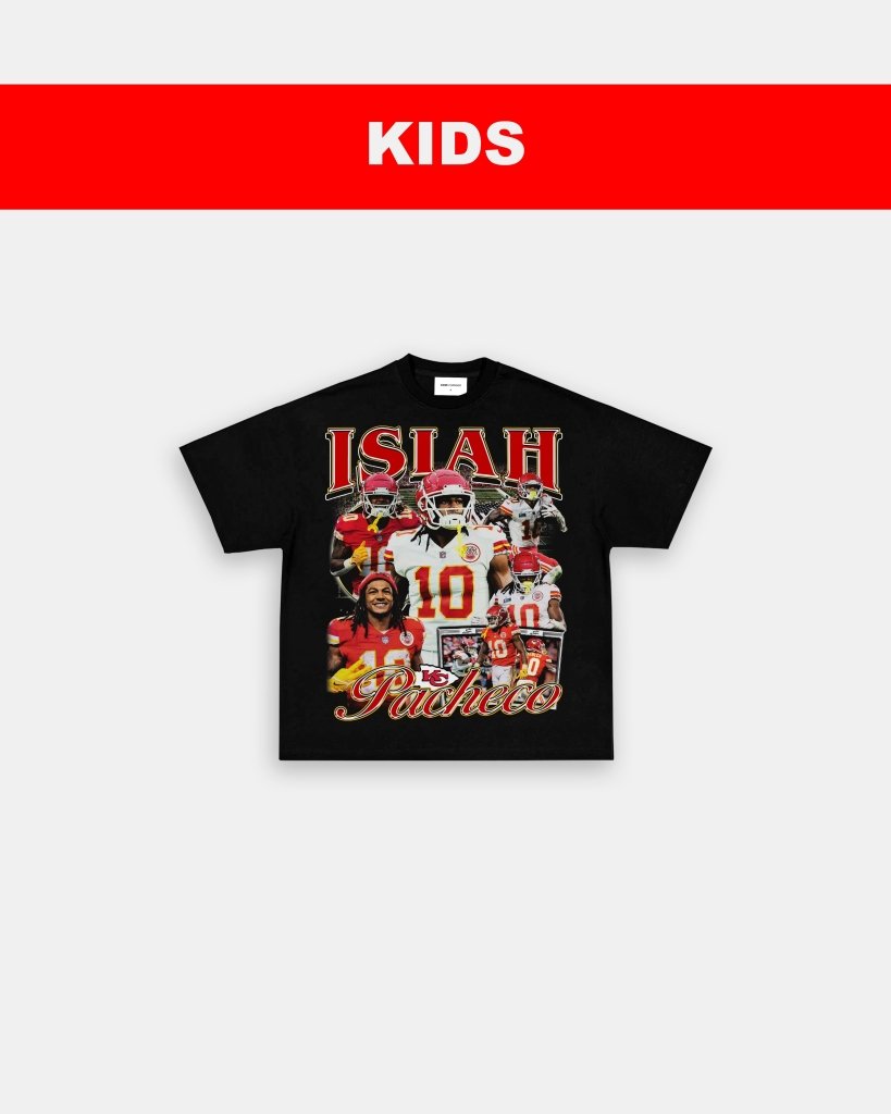 ISIAH PACHECO - KIDS TEE Hoodie, Sweatshirt | CoreVibeTees.com (Image 3)