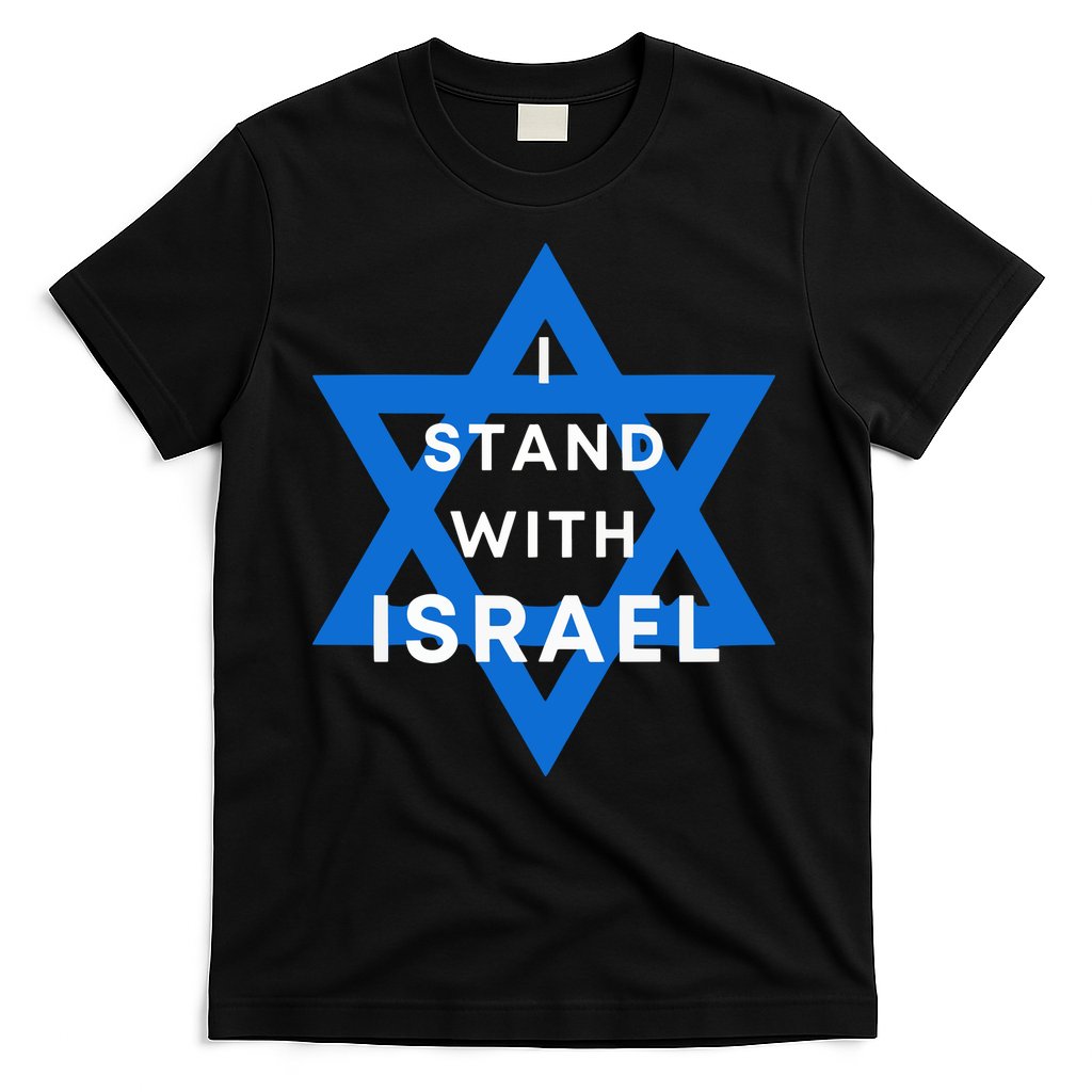 I Stand With Israel Support Black T-Shirt Hoodie, Sweatshirt | CoreVibeTees.com