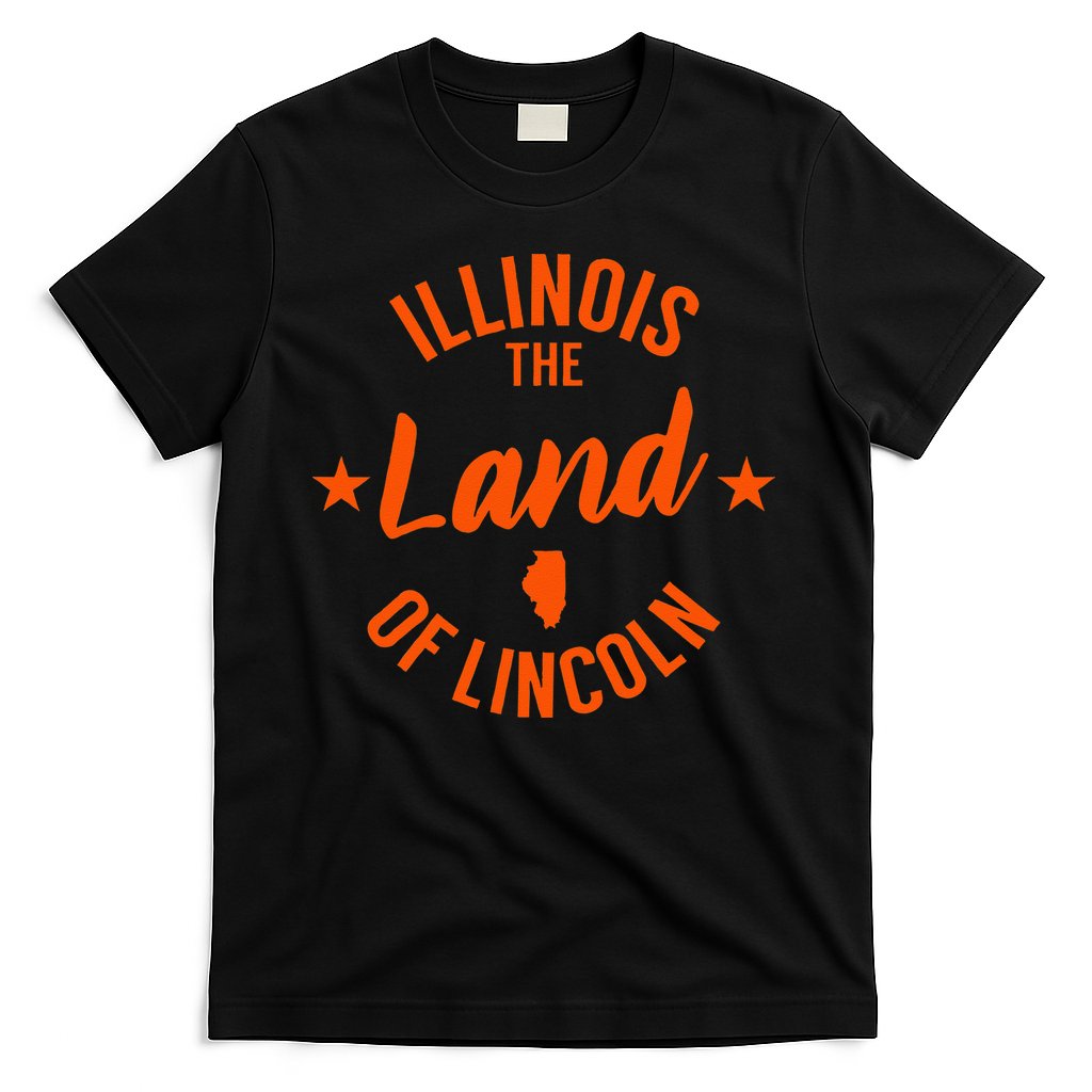 Illinois The Land Of Lincoln T-Shirt Hoodie, Sweatshirt | CoreVibeTees.com