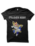 Itâ€™s Over 9000 Black T-Shirt Hoodie, Sweatshirt | CoreVibeTees.com