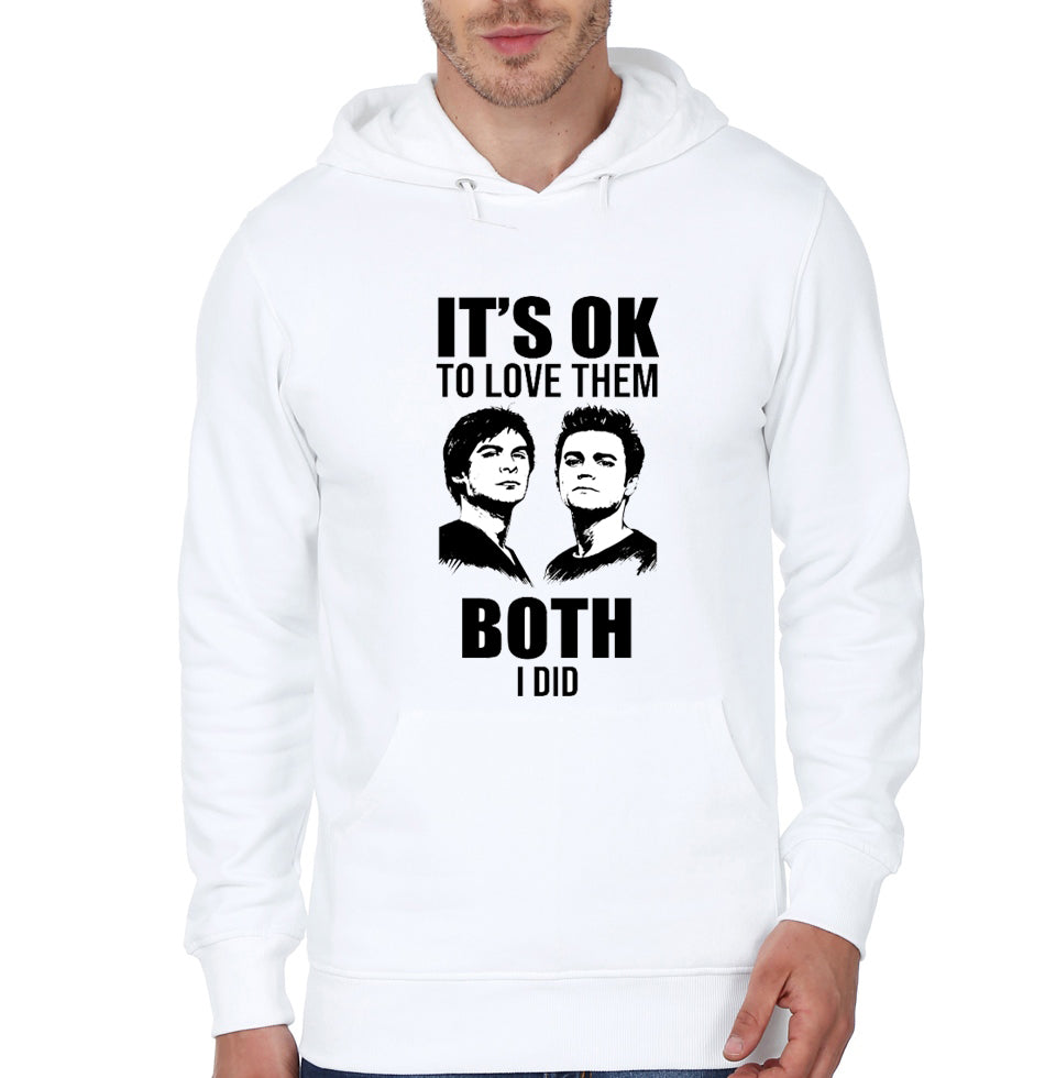The Vampire Diaries White Hoodie T-Shirts, Sweatshirt | CoreVibeTees.com