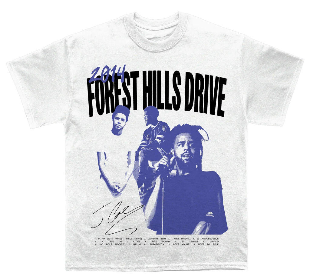 J Cole "Forest Hills Drive Album" TEE Hoodie, Sweatshirt | CoreVibeTees.com (Image 2)