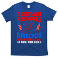 July 4th Usa Independence Day Assistant Fireworks Director Gift T-Shirt Hoodie, Sweatshirt | CoreVibeTees.com