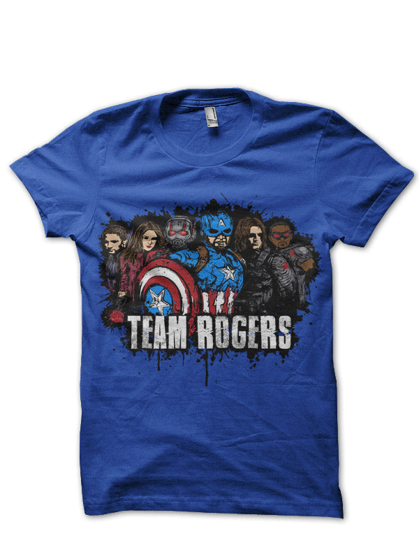 Team Rogers Blue Tee Hoodie, Sweatshirt | CoreVibeTees.com
