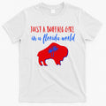 Just A Buffalo Girl In A Florida World T-Shirt Hoodie, Sweatshirt | CoreVibeTees.com