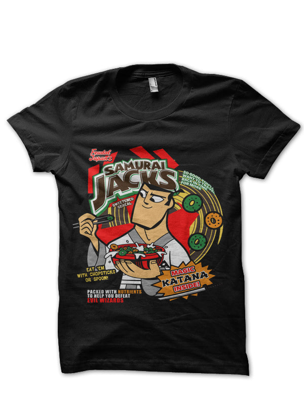 Samurai Jack Cereal Box T-Shirt Hoodie, Sweatshirt | CoreVibeTees.com