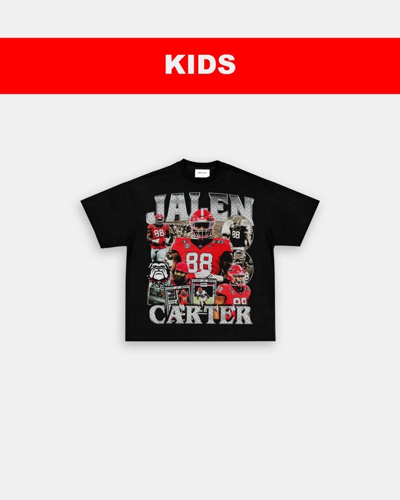 JALEN CARTER - UGA - KIDS TEE Hoodie, Sweatshirt | CoreVibeTees.com (Image 3)