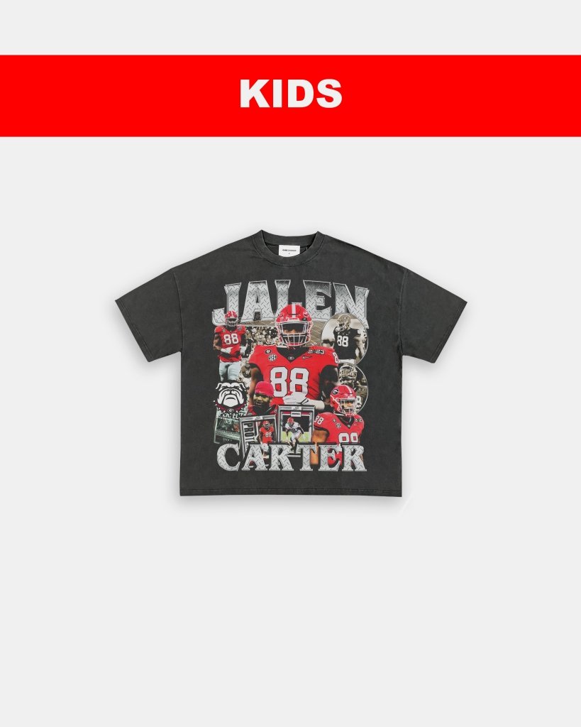 JALEN CARTER - UGA - KIDS TEE Hoodie, Sweatshirt | CoreVibeTees.com (Image 1)
