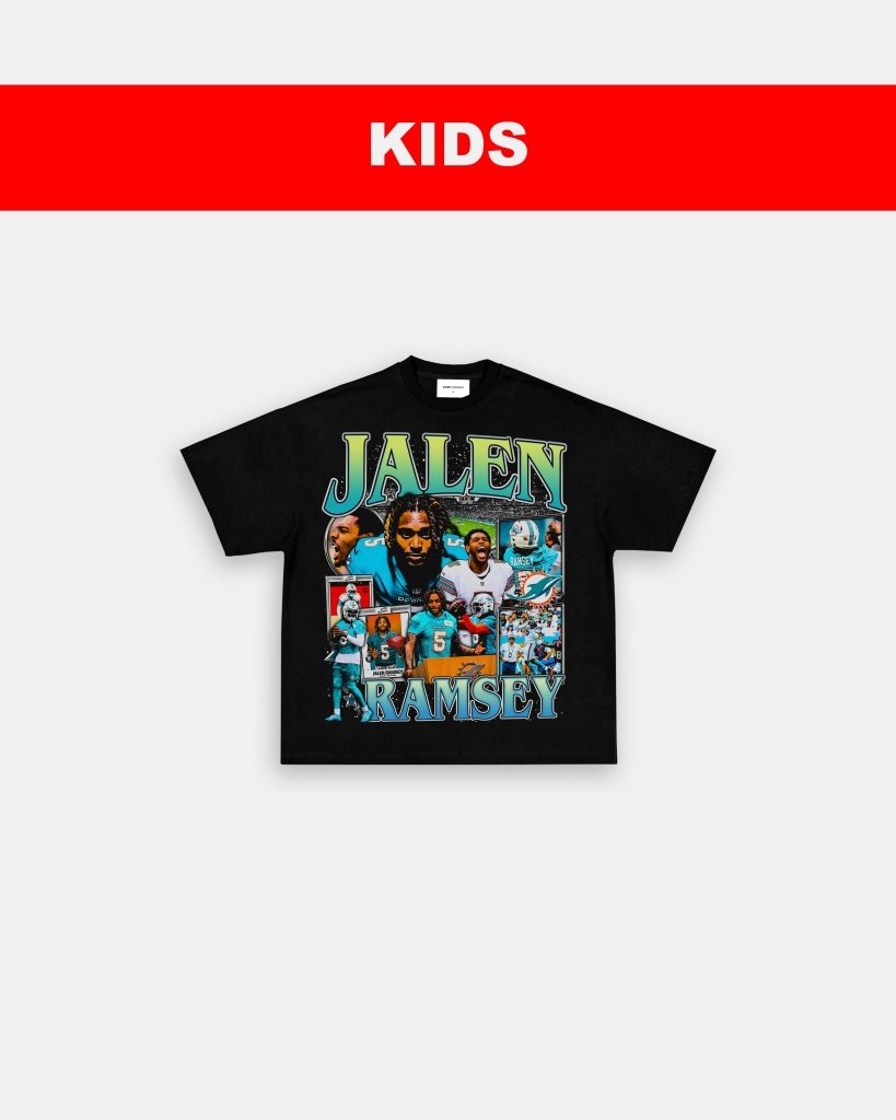JALEN RAMSEY - DOLPHINS - KIDS TEE Hoodie, Sweatshirt | CoreVibeTees.com (Image 3)