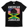 Jamaican American Flag Grown Roots T-Shirt Hoodie, Sweatshirt | CoreVibeTees.com