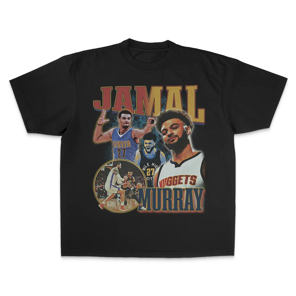 Jamal Murray Tee Hoodie, Sweatshirt | CoreVibeTees.com (Image 1)