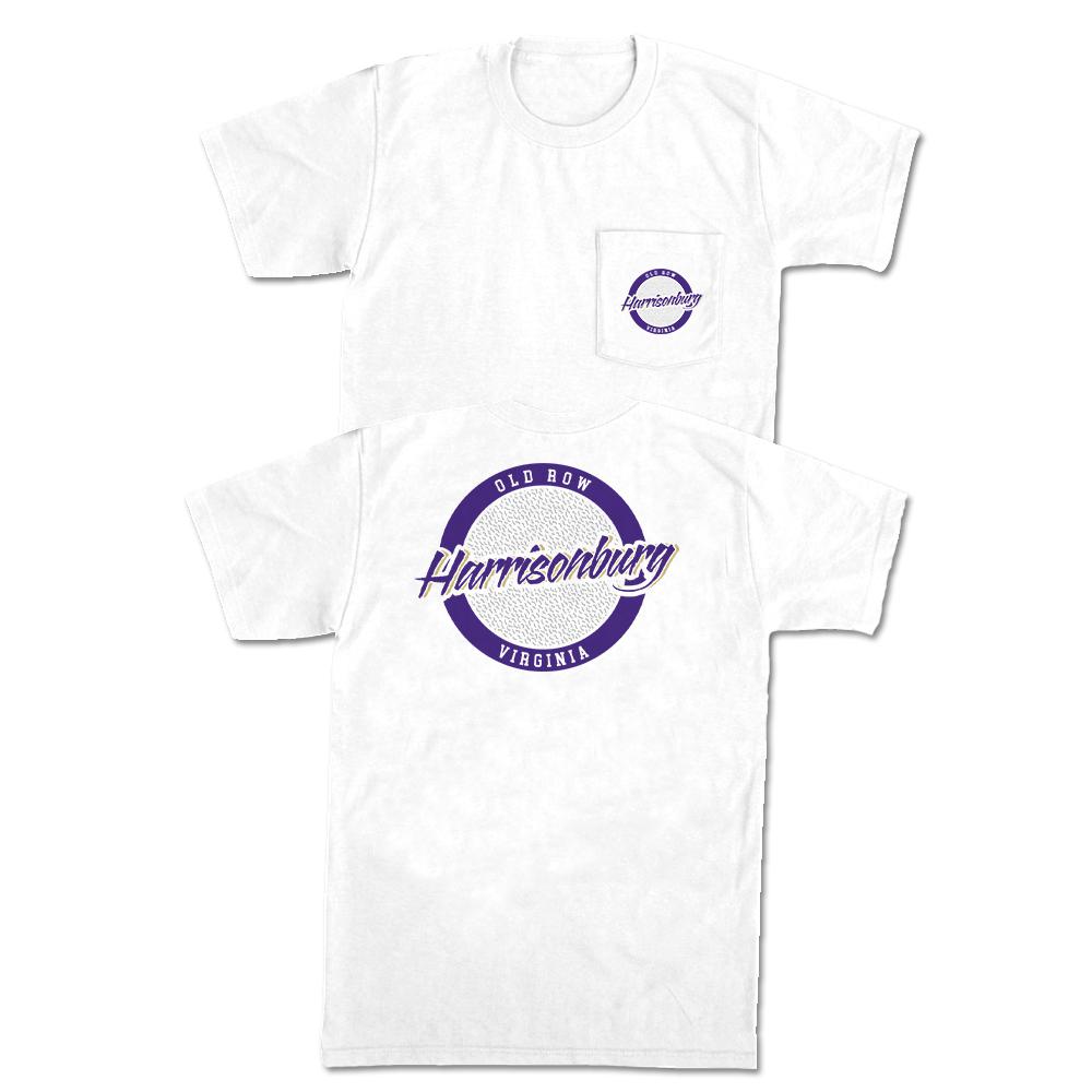 Harrisonburg, Virginia Circle Logo Pocket Tee Hoodie, Sweatshirt | CoreVibeTees.com