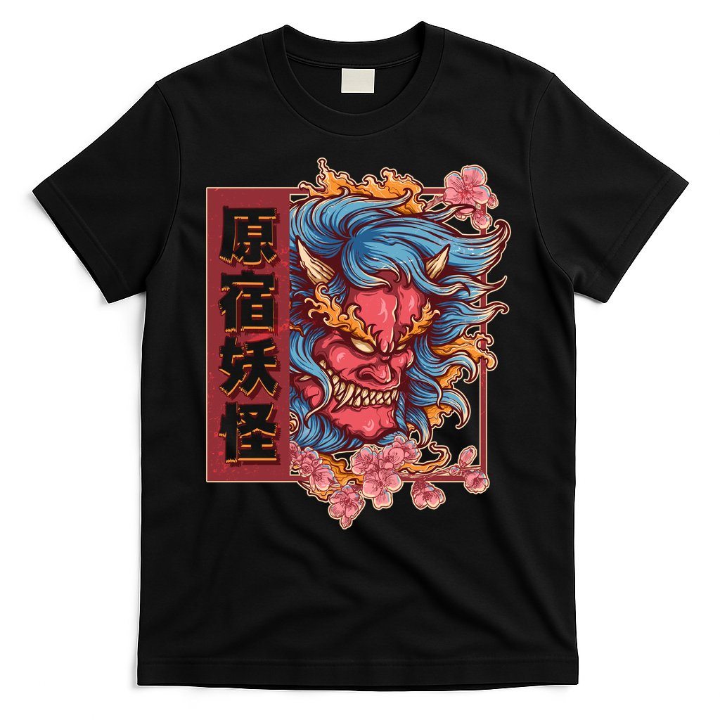 Japanese Harajuku Yokai Oni Monster T-Shirt Hoodie, Sweatshirt | CoreVibeTees.com