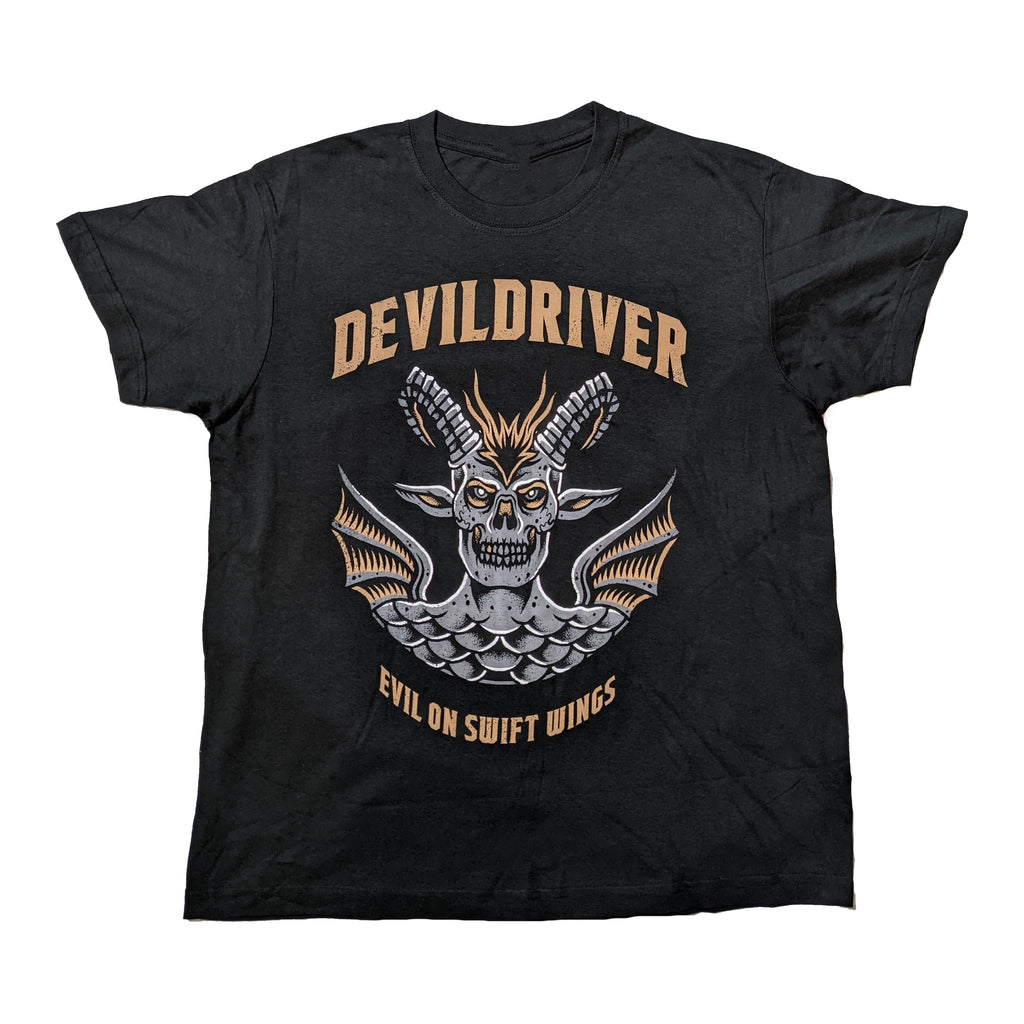 DevilDriver - Evil On Swift Wings Japan Tour t-shirt Hoodie, Sweatshirt | CoreVibeTees.com (Image 2)