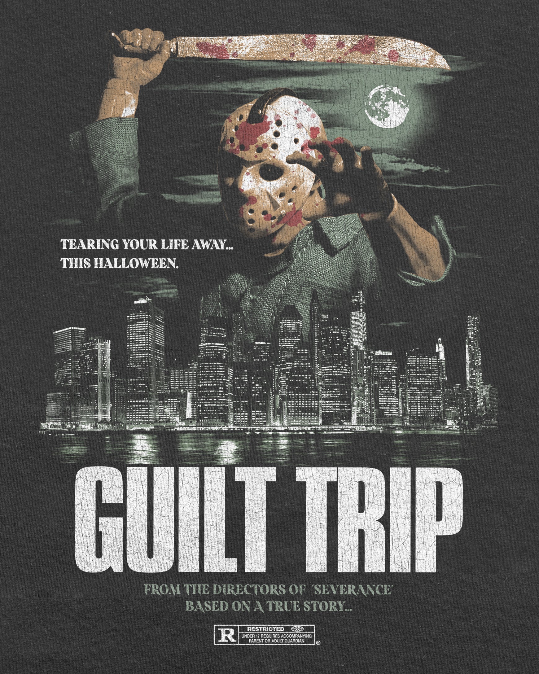 Guilt Trip - Voorhees T-Shirt Hoodie, Sweatshirt | CoreVibeTees.com (Image 2)