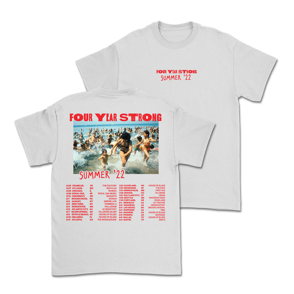 Four Year Strong - Summer Shirt Hoodie, Sweatshirt | CoreVibeTees.com (Image 1)