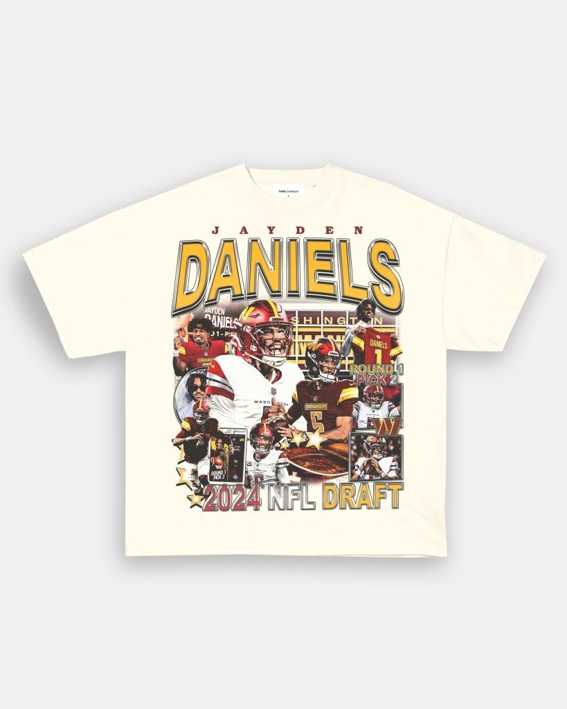 JAYDEN DANIELS - COMMANDERS TEE Hoodie, Sweatshirt | CoreVibeTees.com (Image 4)