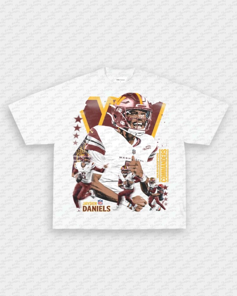 JAYDEN DANIELS V2 TEE Hoodie, Sweatshirt | CoreVibeTees.com (Image 1)