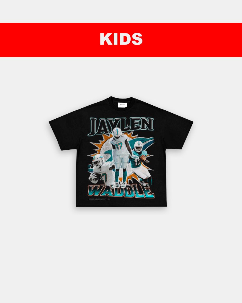 JAYLEN WADDLE - KIDS TEE Hoodie, Sweatshirt | CoreVibeTees.com (Image 3)