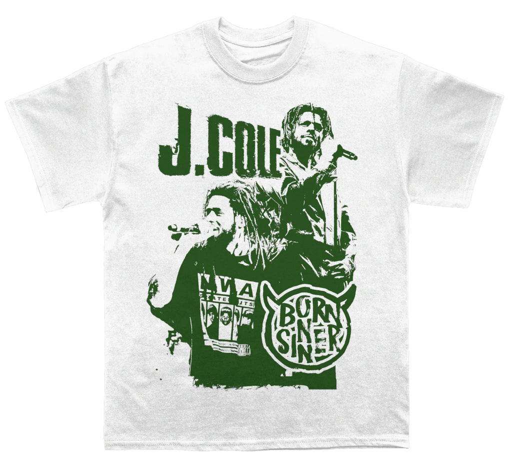 J Cole "Silhouette" TEE Hoodie, Sweatshirt | CoreVibeTees.com (Image 1)