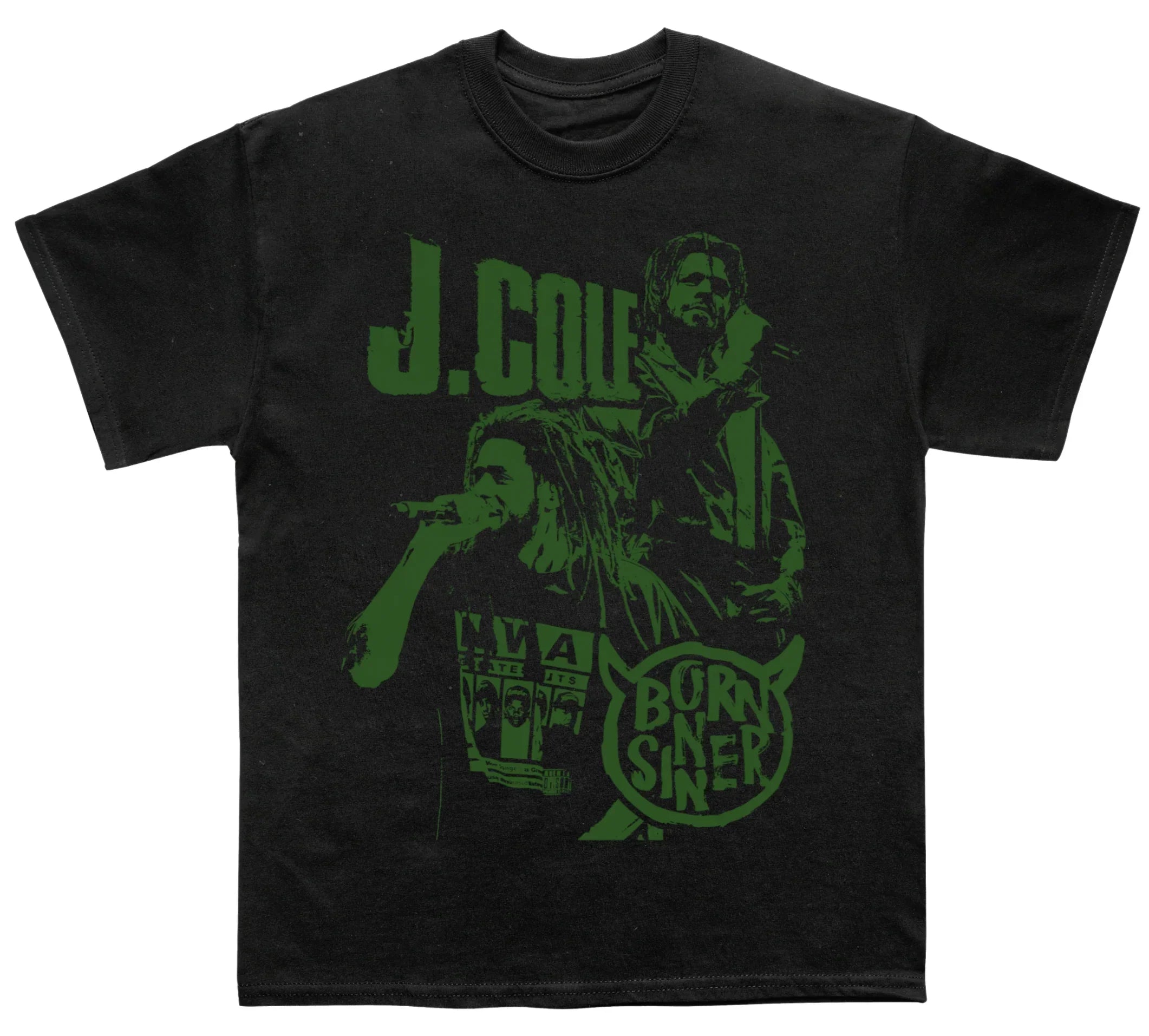 J Cole "Silhouette" TEE Hoodie, Sweatshirt | CoreVibeTees.com (Image 2)