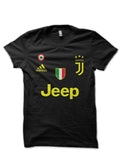 Juventus Half Sleeve Black T-Shirt Hoodie, Sweatshirt | CoreVibeTees.com