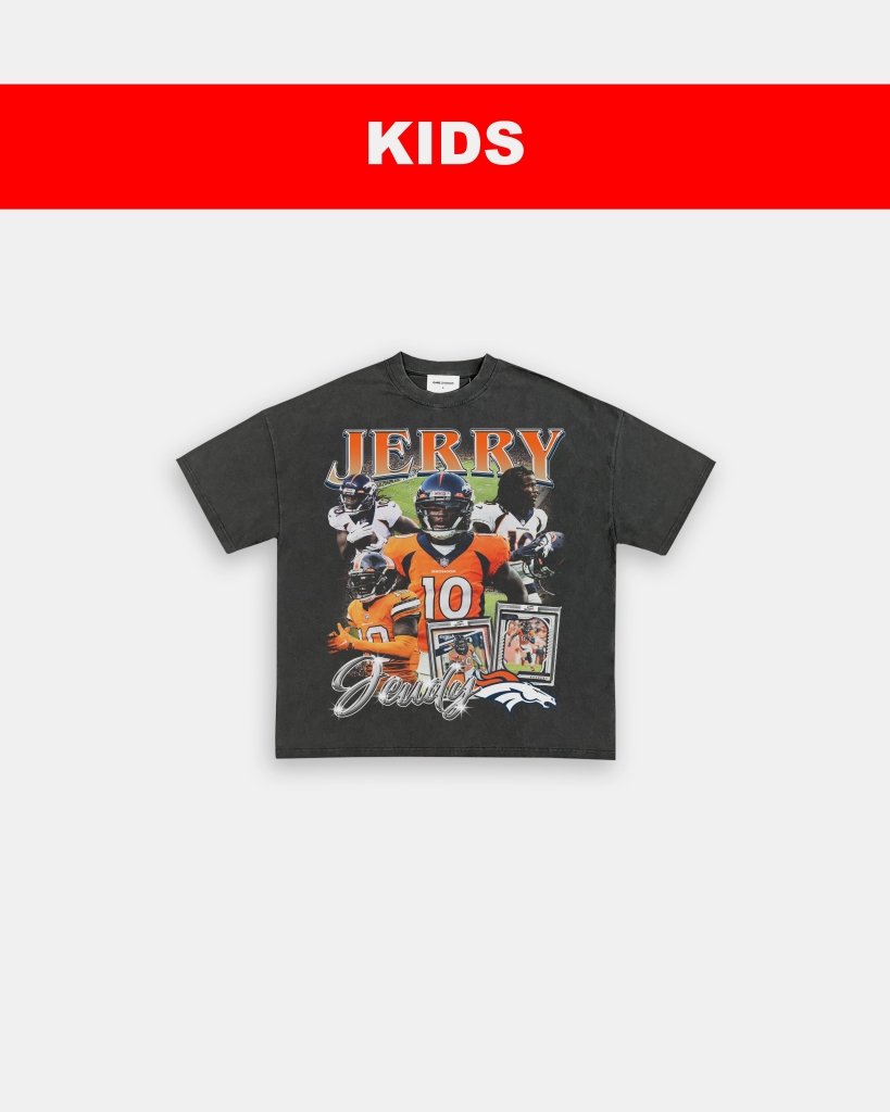 JERRY JEUDY - KIDS TEE Hoodie, Sweatshirt | CoreVibeTees.com (Image 1)