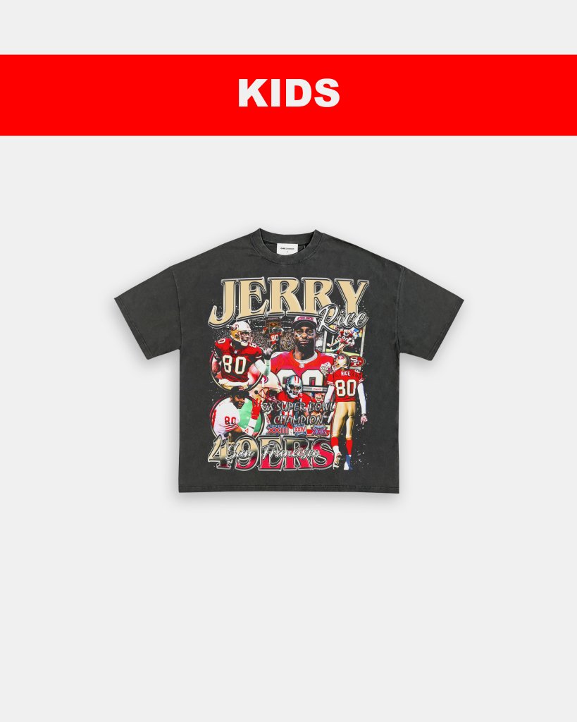 JERRY RICE - KIDS TEE Hoodie, Sweatshirt | CoreVibeTees.com (Image 5)
