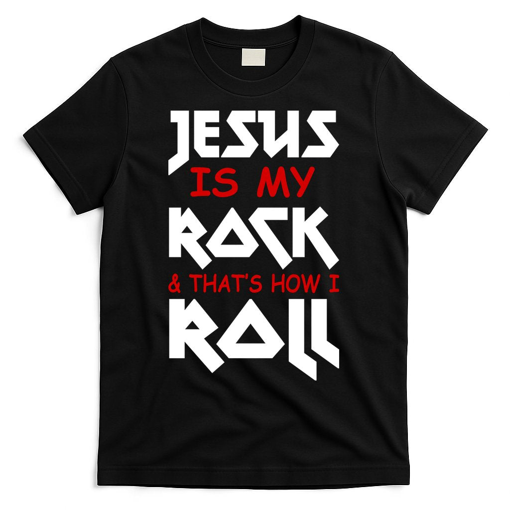 Jesus Is My Rock & Roll T-Shirt Hoodie, Sweatshirt | CoreVibeTees.com
