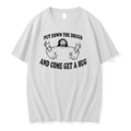 Jesus Put Down The Drugs And Come Get A Hug 0 Tshirts Sweater