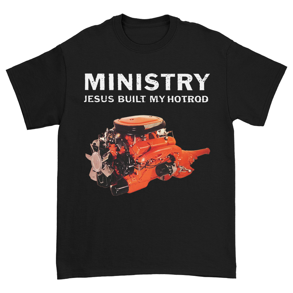 Jesus Built My Hotrod T-Shirt (Black) Hoodie, Sweatshirt | CoreVibeTees.com (Image 1)