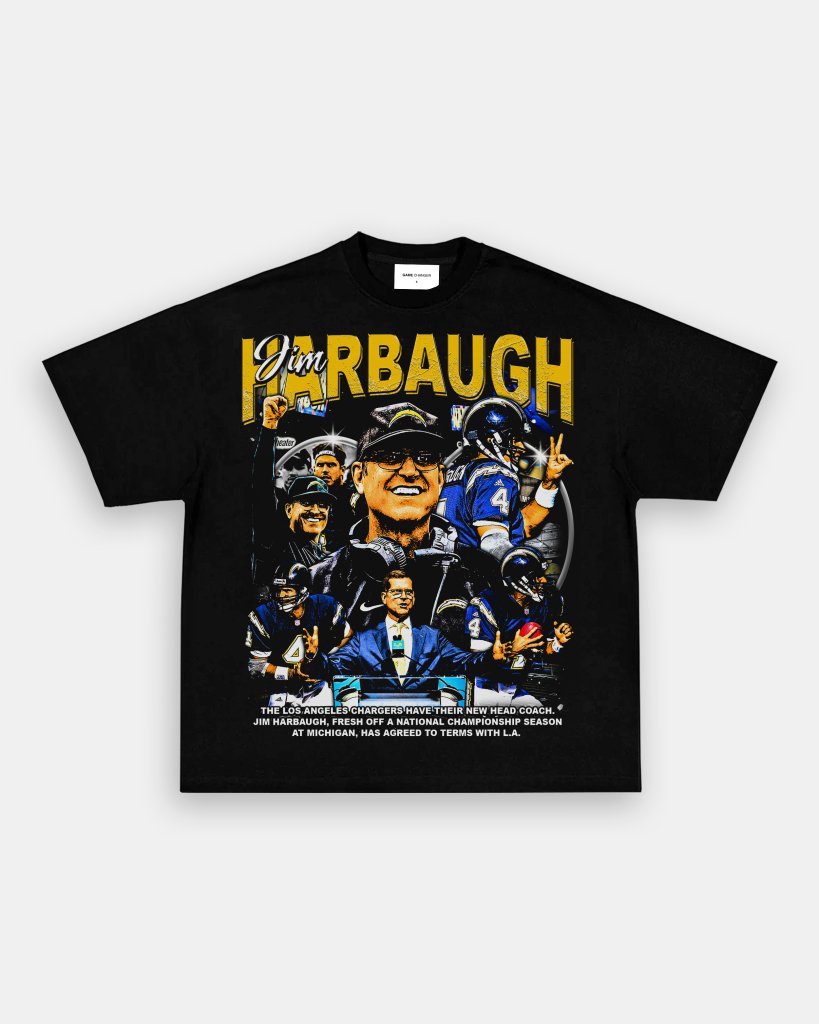 JIM HARBAUGH V2 TEE Hoodie, Sweatshirt | CoreVibeTees.com (Image 1)