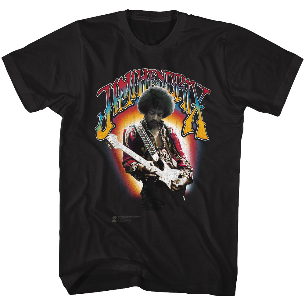 Jimi Hendrix Multi Color T-Shirt Hoodie, Sweatshirt | CoreVibeTees.com
